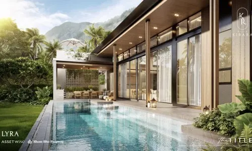 Потрясающая вилла с 4 спальнями и с видом на бассейн, на пляже Бангтао/Лагуна