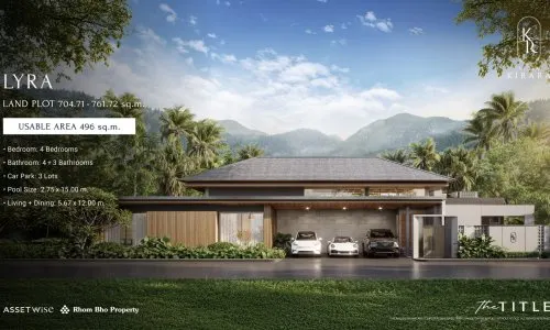 Потрясающая вилла с 4 спальнями и с видом на бассейн, на пляже Бангтао/Лагуна