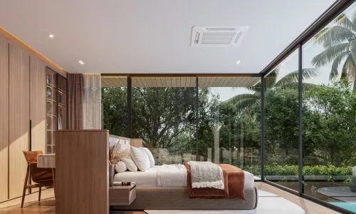 Шикарная вилла с 3 спальнями и с видом на бассейн, на пляже Бангтао/Лагуна