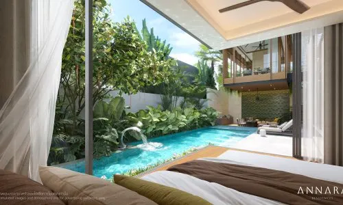 Модная вилла с 5 спальнями и с видом на бассейн, на пляже Бангтао/Лагуна