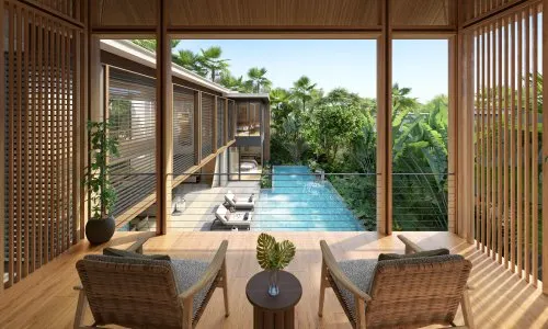 Модная вилла с 5 спальнями и с видом на бассейн, на пляже Бангтао/Лагуна