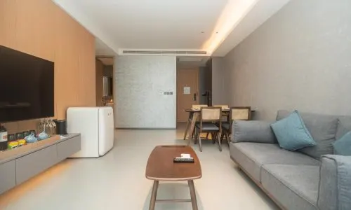 Комфортабельные апартаменты с 2 спальнями и с видом на море в проекте Саншайн Бич by KORA, на пляже Бангтао/Лагуна