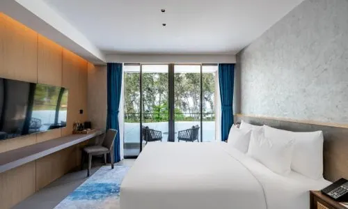 Сногсшибательные апартаменты студия и с видом на сад, не далеко от моря в проекте Саншайн Бич by KORA, на пляже Бангтао/Лагуна