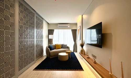 Комфортабельные апартаменты с 1 спальней и с видом на город в проекте Лагуна Лейксайд, на пляже Бангтао/Лагуна