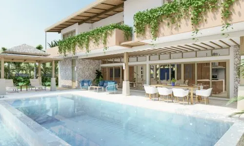 Модная вилла с 3 спальнями и с видом на бассейн, на пляже Бангтао/Лагуна