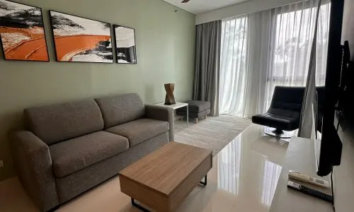 Потрясающие апартаменты с 1 спальней и с видом на озеро в проекте Кассия Резиденсис, на пляже Бангтао/Лагуна