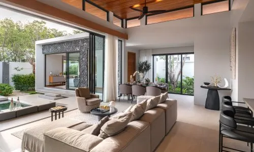 Роскошная вилла с 3 спальнями и с видом на бассейн, на пляже Бангтао/Лагуна