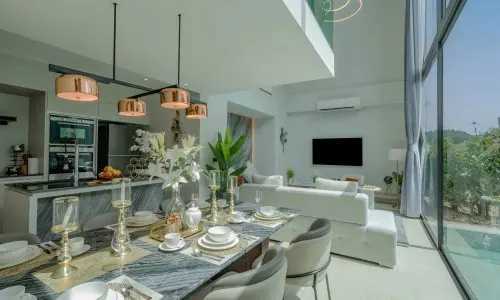 Прекрасная вилла с 3 спальнями и с видом на бассейн, на пляже Лаян 