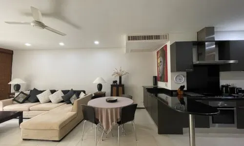 Шикарные апартаменты с 2 спальнями и с видом на бассейн в проекте Бангтао Бич Гарденс, на пляже Сурин