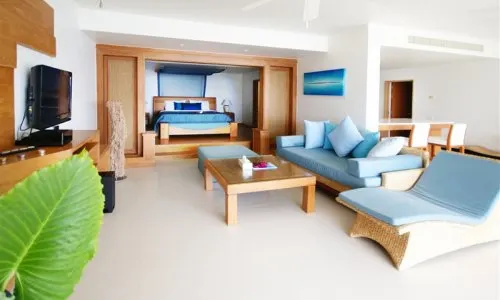 Потрясающие апартаменты с 2 спальнями и с видом на море в проекте Плантейшн Камала, на пляже Камала 