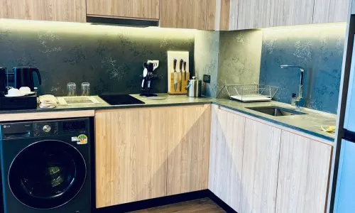 Комфортабельные апартаменты с 2 спальнями и с видом на море в проекте Лаян Грин Парк, на пляже Лаян 