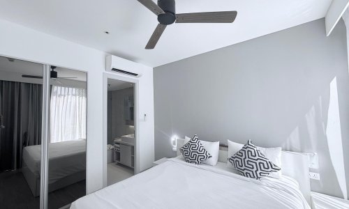 Комфортабельные апартаменты с 2 спальнями и с видом на озеро в проекте Кассия Резиденсис, на пляже Бангтао/Лагуна