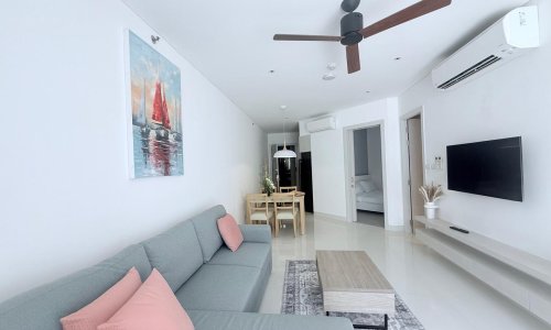 Комфортабельные апартаменты с 2 спальнями и с видом на озеро в проекте Кассия Резиденсис, на пляже Бангтао/Лагуна