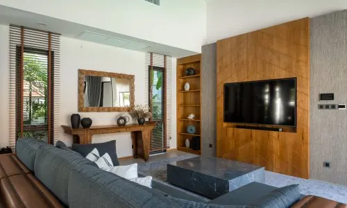 Превосходная вилла с 4 спальнями и с видом на бассейн в проекте Сайтан, на пляже Бангтао/Лагуна