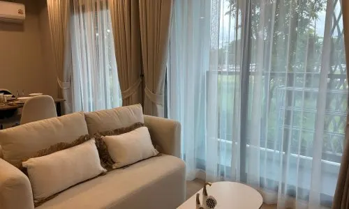 Сногсшибательные апартаменты с 2 спальнями и с видом на город в проекте Спейс Кондоминимум Чернгталей, на пляже Бангтао/Лагуна