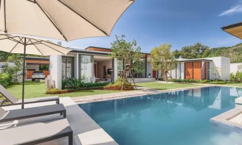 Сказочная вилла с 5 спальнями и с видом на бассейн в проекте Ботаника Фореста, на пляже Бангтао/Лагуна