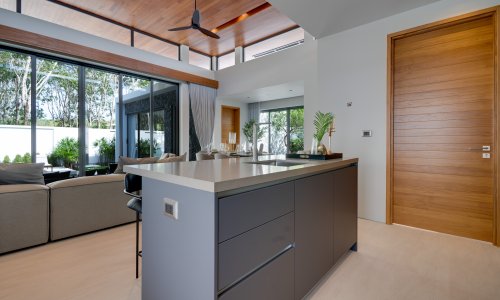 Восхитительная вилла с 3 спальнями и с видом на бассейн в проекте Ботаника Модерн Лофт II, на пляже Бангтао/Лагуна