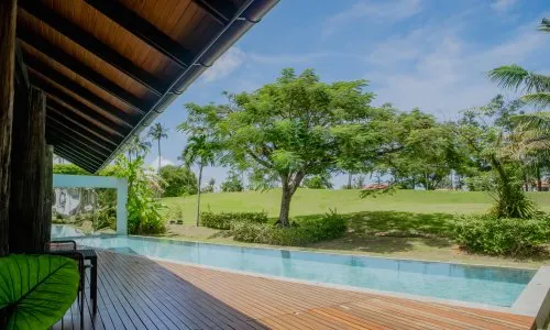 Комфортабельная вилла с 4 спальнями и с видом на озеро в проекте Лагуна Хомс, на пляже Бангтао/Лагуна (+ Видео обзор)