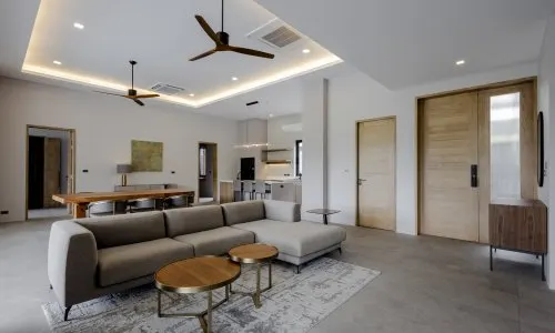 Удобная вилла с 3 спальнями и с видом на бассейн в проекте Маник Хиллсайд, на пляже Бангтао/Лагуна