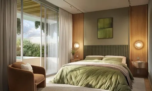 Шикарные апартаменты с 1 спальней и с видом на бассейн, на пляже Лаян 