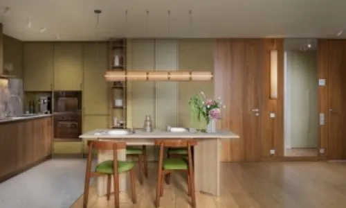 Удобные апартаменты с 3 спальнями и с видом на бассейн, на пляже Лаян 