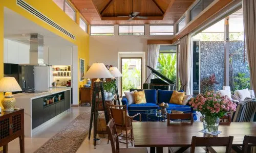 Сногсшибательная вилла с 4 спальнями и с видом на бассейн в проекте Ботаника Бангтао Бич, на пляже Бангтао/Лагуна