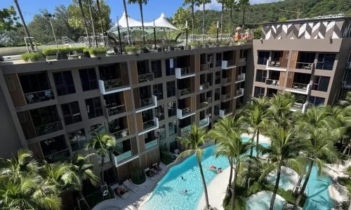 Удобные апартаменты студия и с видом на горы, не далеко от моря в проекте Зе Марин, на пляже Камала 