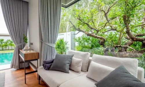 Комфортабельная вилла с 4 спальнями и с видом на бассейн, на пляже Бангтао/Лагуна