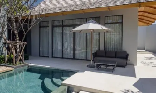 Превосходная вилла с 4 спальнями и с видом на бассейн в проекте Анчан Флора, на пляже Бангтао/Лагуна