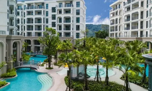 Сказочные апартаменты с 1 спальней и с видом на бассейн в проекте Тайтл Бангтао Легендарный, на пляже Бангтао/Лагуна