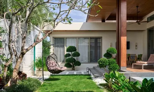 Комфортабельная вилла с 4 спальнями и с видом на бассейн в проекте Голд Чариот, на пляже Бангтао/Лагуна