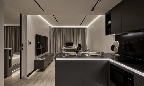 Удобные апартаменты с 1 спальней и с видом на сад, на пляже Равай