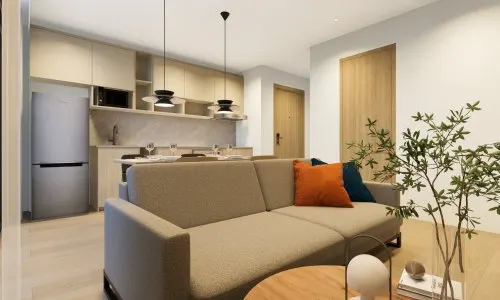 Восхитительные апартаменты с 2 спальнями и с видом на сад, не далеко от моря, на пляже Найтон