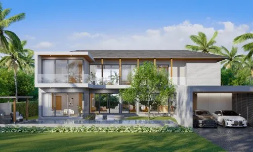 Прекрасная вилла с 4 спальнями и с видом на бассейн, на пляже Бангтао/Лагуна