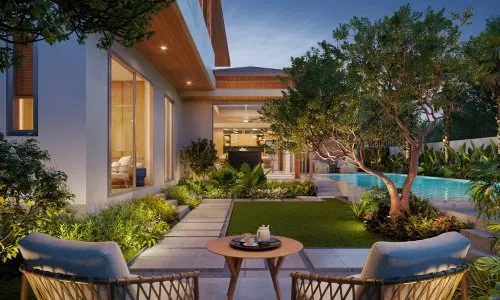 Роскошная вилла с 4 спальнями и с видом на бассейн, на пляже Бангтао/Лагуна