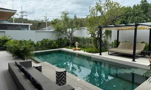 Потрясающая вилла с 3 спальнями и с видом на бассейн в проекте Ботаника Модерн Лофт II, на пляже Бангтао/Лагуна