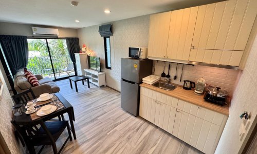 Восхитительные апартаменты студия и с видом на сад в проекте Зе Тайтл Резиденс Наянг, на пляже Найянг