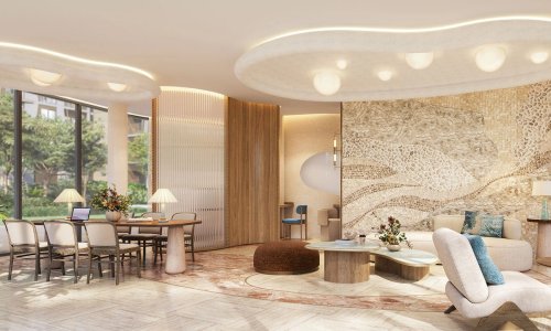 Cтильные апартаменты с 2 спальнями и с видом на город, на пляже Сурин