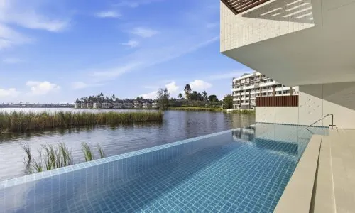 Апартаменты у озера с видом на океан - 2 спальни 