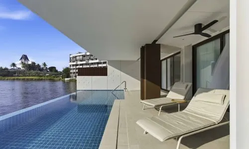 Апартаменты у озера с видом на океан - 2 спальни 