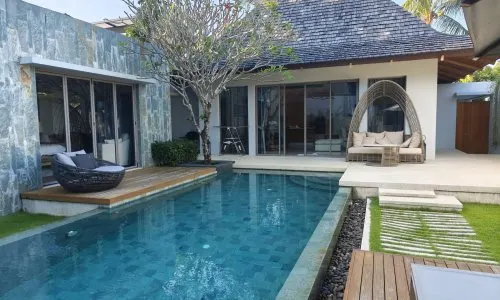 Потрясающая вилла с 2 спальнями и с видом на бассейн в проекте Анчан Хиллс, на пляже Бангтао/Лагуна