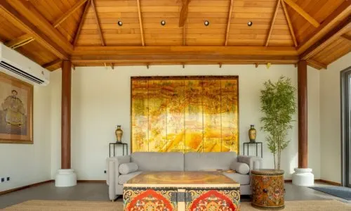 Шикарная вилла с 4 спальнями и с видом на бассейн в проекте Гарден Атлас, на пляже Бангтао/Лагуна