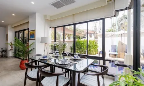 Удобная вилла с 3 спальнями и с видом на бассейн в проекте Ангсана Виллас Резорт, на пляже Бангтао/Лагуна