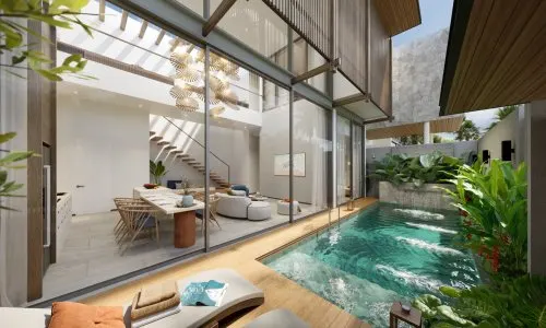 Сногсшибательная вилла с 3 спальнями и с видом на бассейн, на пляже Бангтао/Лагуна