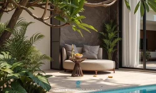 Потрясающий таунхаус с 3 спальнями и с видом на бассейн, на пляже Бангтао/Лагуна