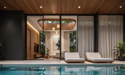 Превосходная вилла с 3 спальнями и с видом на бассейн, на пляже Бангтао/Лагуна