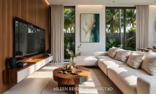 Великолепная вилла с 3 спальнями и с видом на бассейн, на пляже Бангтао/Лагуна