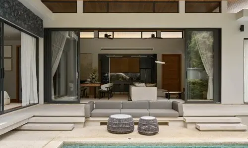 Шикарная вилла премиум класса с 3 спальнями и с видом на бассейн в проекте Ботаника Модерн Лофт II, на пляже Бангтао/Лагуна