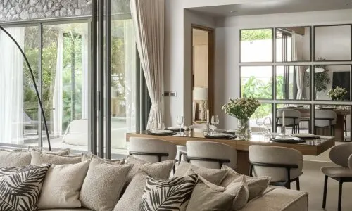 Шикарная вилла премиум класса с 3 спальнями и с видом на бассейн в проекте Ботаника Модерн Лофт II, на пляже Бангтао/Лагуна