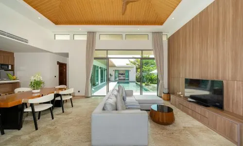 Прекрасная вилла с 3 спальнями и с видом на бассейн в проекте Шамбала Гранд Вилла, на пляже Бангтао/Лагуна